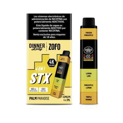 VAPORIZADOR MIXZOFO 4K PALM PARADISE 45MG/ML