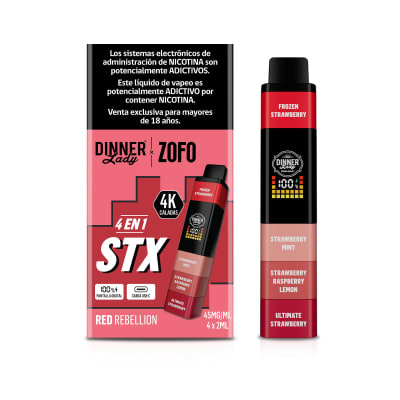 VAPORIZADOR MIXZOFO 4K RED REBELLION 45MG/ML