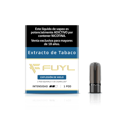 PODFUYL EXPLOSION HIELO EXTRACTO TABACO 18ML