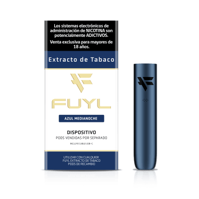 DISPOSITIVO FUYL EXTRACTO TABACO AZUL MEDIANOCHE