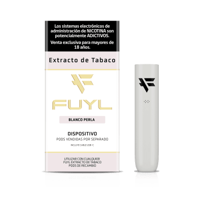 DISPOSITIVO FUYL EXTRACTO TABACO BLANCO PERLA