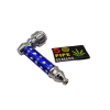 SET PIPA METAL CON TAPA + REJILLA 6.5CM2