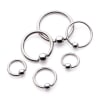 CAPTIVE RING ACERO 5