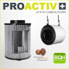 FILTRO CARBONO PROACTIVE 125MM X 600M3/H1