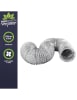 TUBO ALUMINIO FLEXIBLE GROW GENETICS 102MM X 2 MTS1