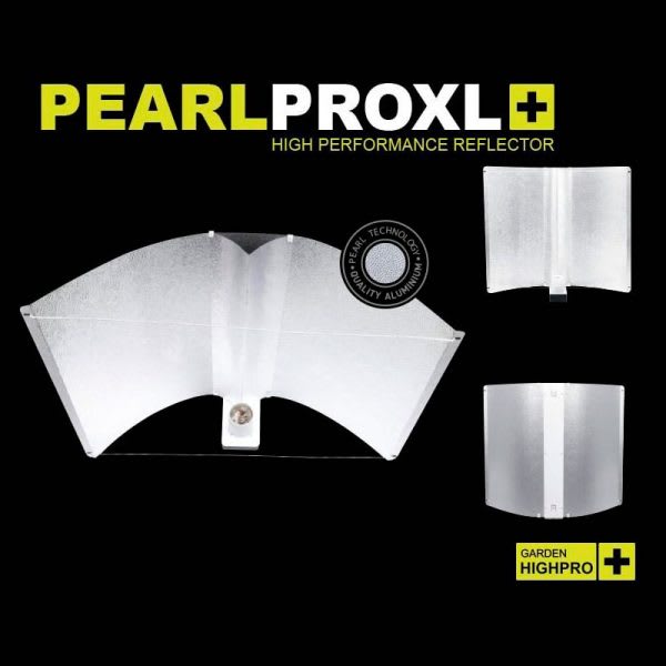 Réflecteur Ouvert Pearl Pro XL Garden HighPro – Ajustable Pour Ampoules Horticoles 250W à 600W – Diffusion Lumière Optimisée