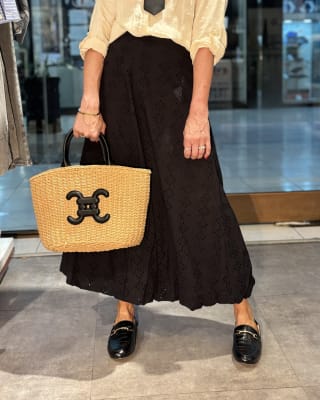 FALDA MAXI BRODERIE GLOBO