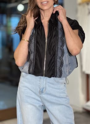 BOMBER DENIM S/M