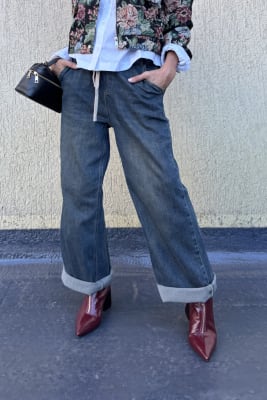 JEANS JOGGER LAVAGGIO