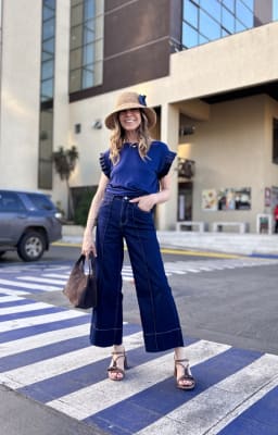 JEANS CAPRI ALFORZA
