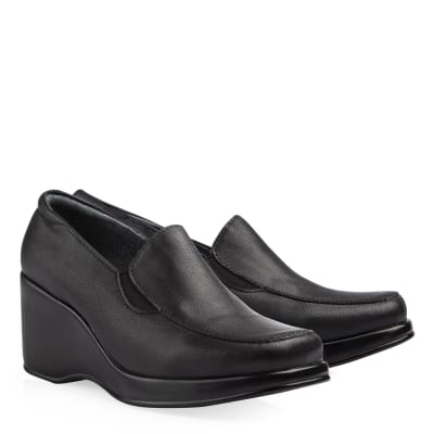 MOCASIN PLATAFORMA NEGRO ART 050
