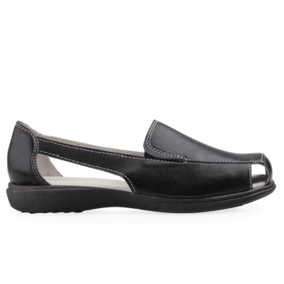 MOCASIN CUERO CONFORT NEGRO ART 003