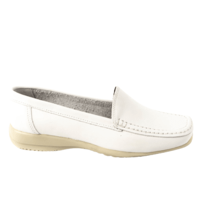 Mocasín Cuero 062 Blanco2