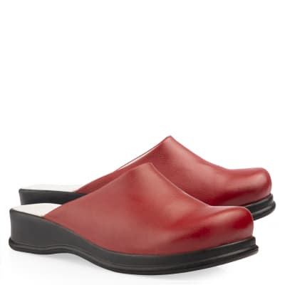 PUNTILLA CUERO ROJO ART 023