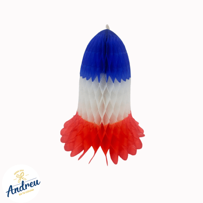 GUIRNALDA PAPEL COPIHUE TRICOLOR CHILE GRANDE (31-37CM)1