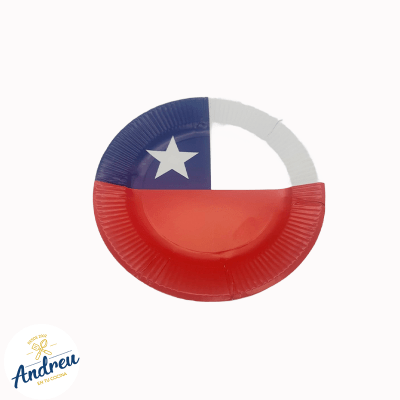 PLATO CARTON FIESTAS PATRIAS N° 2 (500) X 10 UNID1