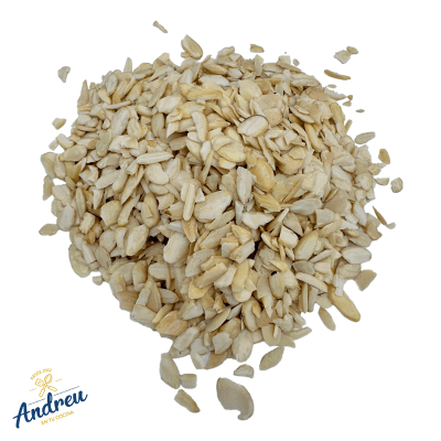 ALMENDRA LAMINADA (1K) SIN PIEL (10K) X 100 GRS.