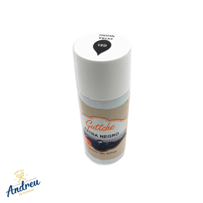 COLORANTE GEL EXTRA NEGRO/ GOTA GUTTCHE (6 U X20 GR) X 1 UNID1