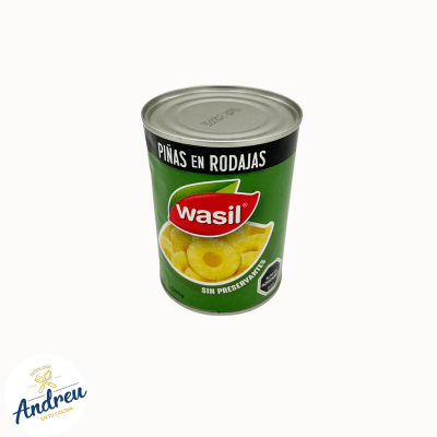 PIÑA RODAJAS WASIL (565 GR X 24) X 1 UNID