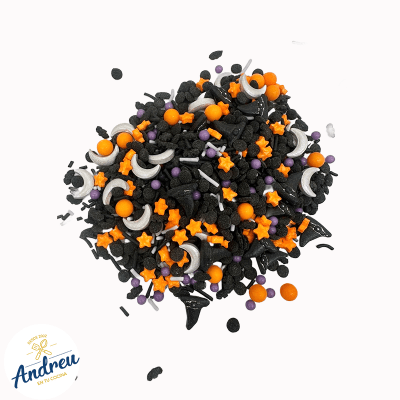 MOSTACILLA HALLOWEEN (250 GR) (2X5)  MIX SPRINKLES BRUJA X 250 GRS1