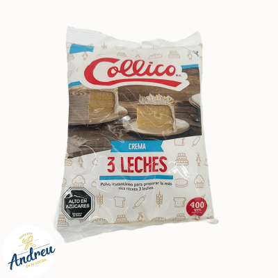 REMOJO COLLICO 3 LECHES 400 GRS (18) X 1 UNID