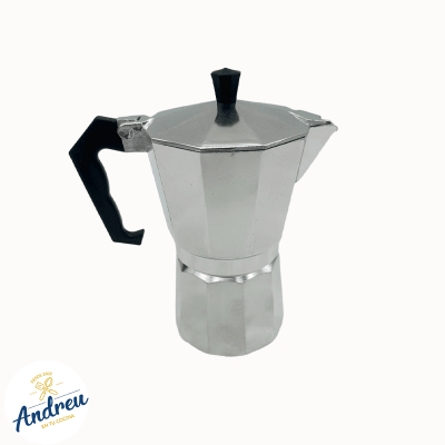 CAFETERA 6 TAZAS 300ML (ACERO ECONOMICA) COFFE  UNID1
