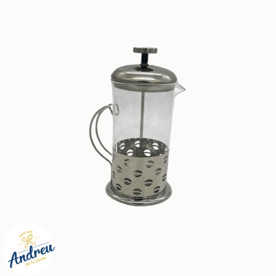CAFETERA (600ML) VIDRIO ESPUMA ECONOMICA X 1 UNID1