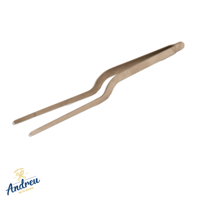 PINZA CURVA METALICA 20 CM (EMPLATAR) X 1 UND