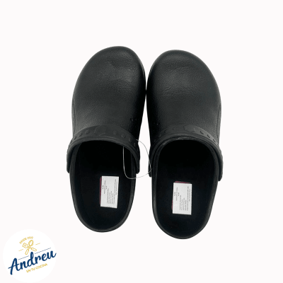 ZAPATO PANTINA SLM ANTIDESLIZANTE NEGRO N°38