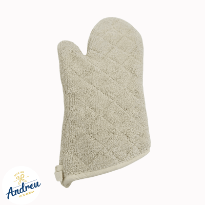 GUANTE RESISTENTE CALOR 33 CM (TERMICO FORRADO BLANCO OMT-13 WINCO) X 1 UNID1