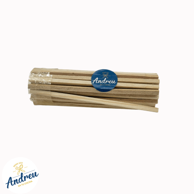 PALITOS MANZANA CONFITADA (15 CM) X 50 UNID