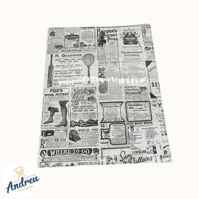 PAPEL ANTIGRASA 28X34 CM TIMES (4000) X 50 UNID1
