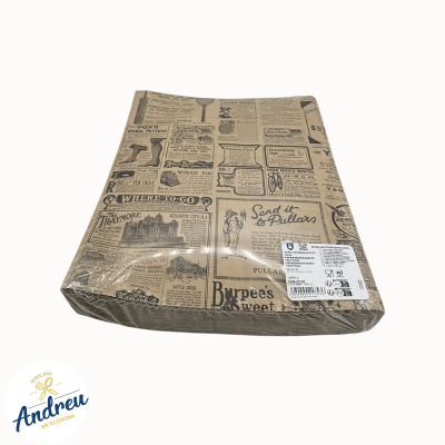 PAPEL ANTIGRASA 28X34 CM TIMES/KRAFT (4000) X 50 UNID