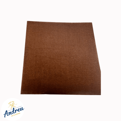 PAPEL CERECINADO CAFÉ  (14X14)  X 50 UNID1