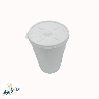 VASO TERMICO 8 OZ CON TAPA (UXC1000) SOLO X 100 UNID1