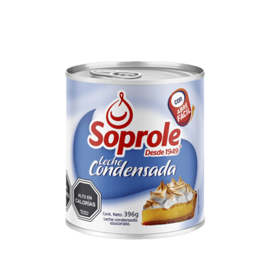 LECHE CONDENSADA AZUCARADA SOPROLE (24 U X 396 GRS) X 1 UNID
