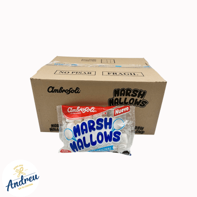 MARSHMALLOWS AMBROSOLI 230 GRS (1X15 UND) X CAJA1