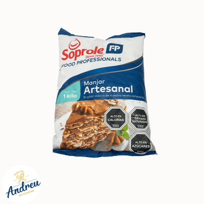 MANJAR SOPROLE (1 KG) ARTESANAL AZUL (10) X 1 UNID