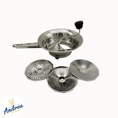 TRITURA RPROCESA VERDURAS 24CM 3 DISCOS FRESADO (ACERO INOXIDABLE KITCHENETTE) X 1 UNID1