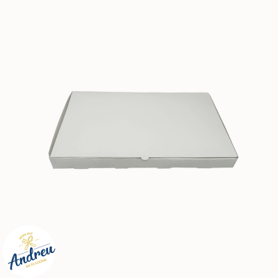 CAJA CARTON CANAPÉ GRANDE 35X45X4 CM (100) X1 UNID