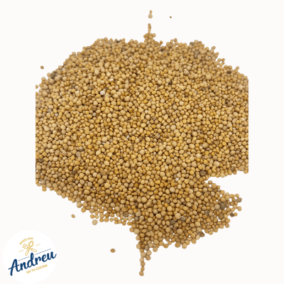 SEMILLA MOSTAZA AMARILLA ENTERA 1 KILO (CAN-AC AMARILLA) (25) X 1 UNID1