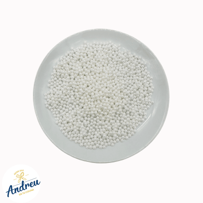 MOSTACILLA PERLA BLANCA 4MM (2X3K) X 100GR