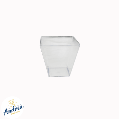 VASO ACRÍLICO POSTRE RECTO 8OZ REPOSTERIA ( 50 UNID ) X 1 UNID1