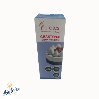 CREMA VEGETAL PURATOS CHANTYPAK (12 U) X 1 UNID