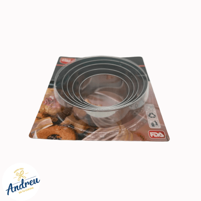 CORTADOR GALLETA REDONDO SET X 5 PCS1