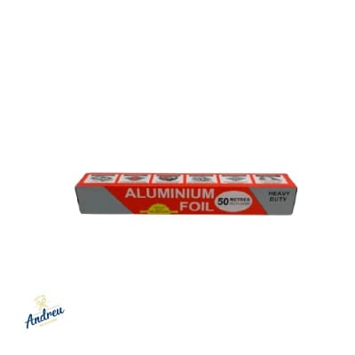 FOIL ALUMINIO ANDREU  (30CM X 50 MTS) KD157 UNID1