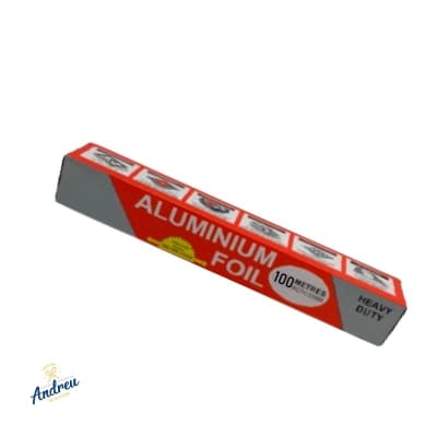 FOIL ALUMINIO ANDREU  (30CM 100 MTS)  1X 12 KD158 UNID