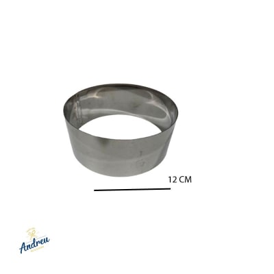 ARO ACERO INOX 12 CM UNID