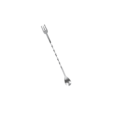 CUCHARA BAR PUNTA TRIDENTE (INOX SM 30 CM) X 1 UNID