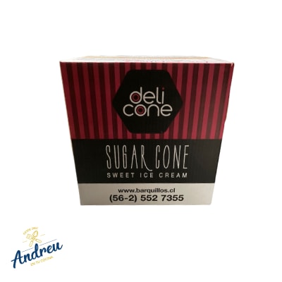 Barquillo Artesanal Std X 300 UNID (Borde Liso) X CAJA